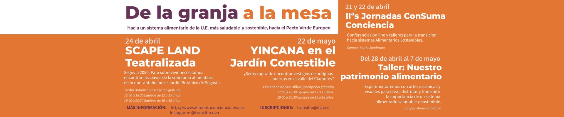 De la granja a la mesa Actividades, yincanas y scape rooms en 'De la granja a la mesa'